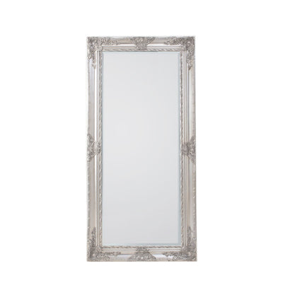 Bodhi Sleeping Chapel Leaner Mirror Silver 67.5" x 33.5" House of Isabella UK