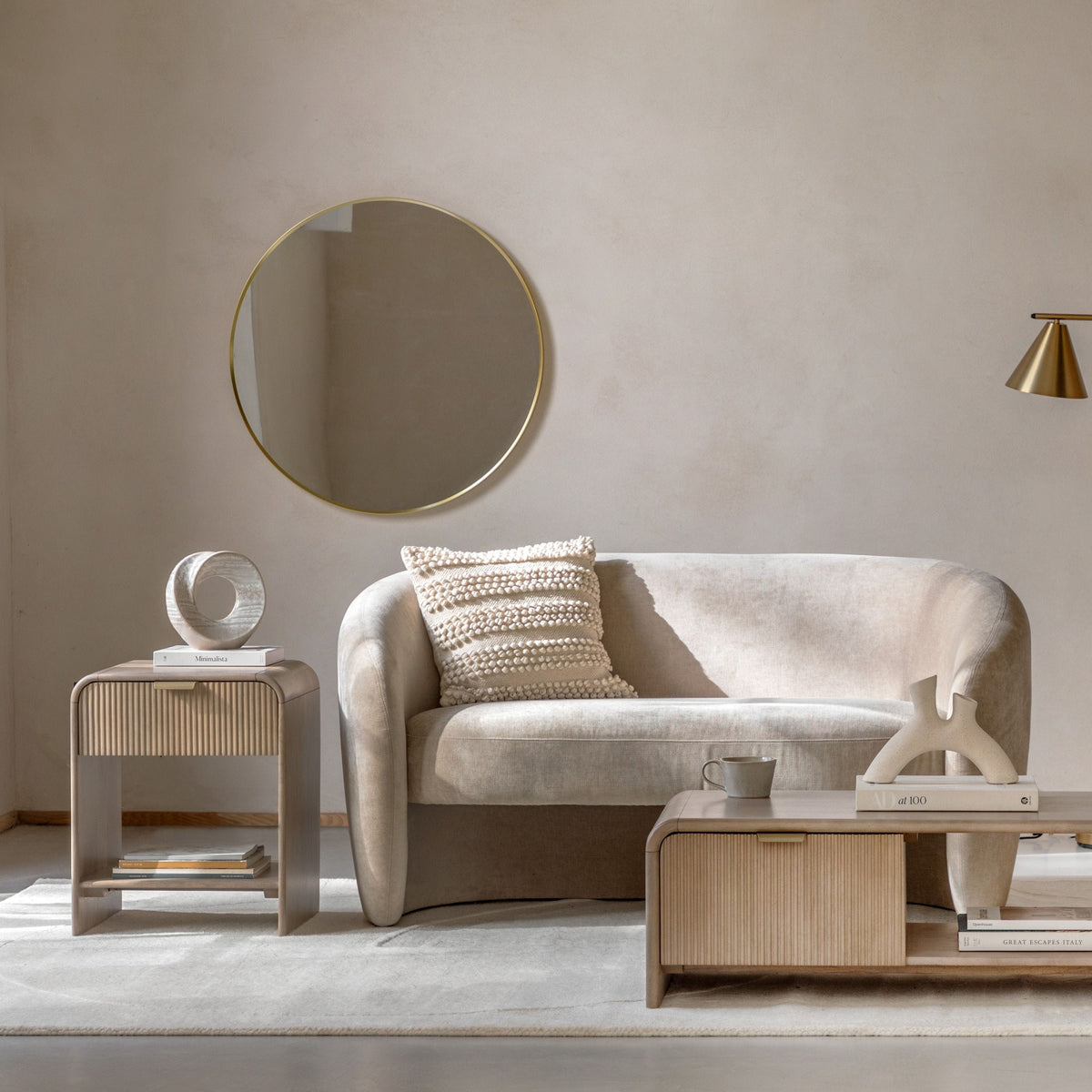 Bodhi Sleeping Coleman 1 Drawer Bedside Large House of Isabella UK