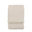 Bodhi Sleeping Crinkle Stripe Bedspread Beige House of Isabella UK
