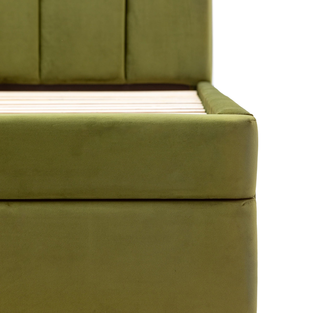 Denton King Bed Olive.