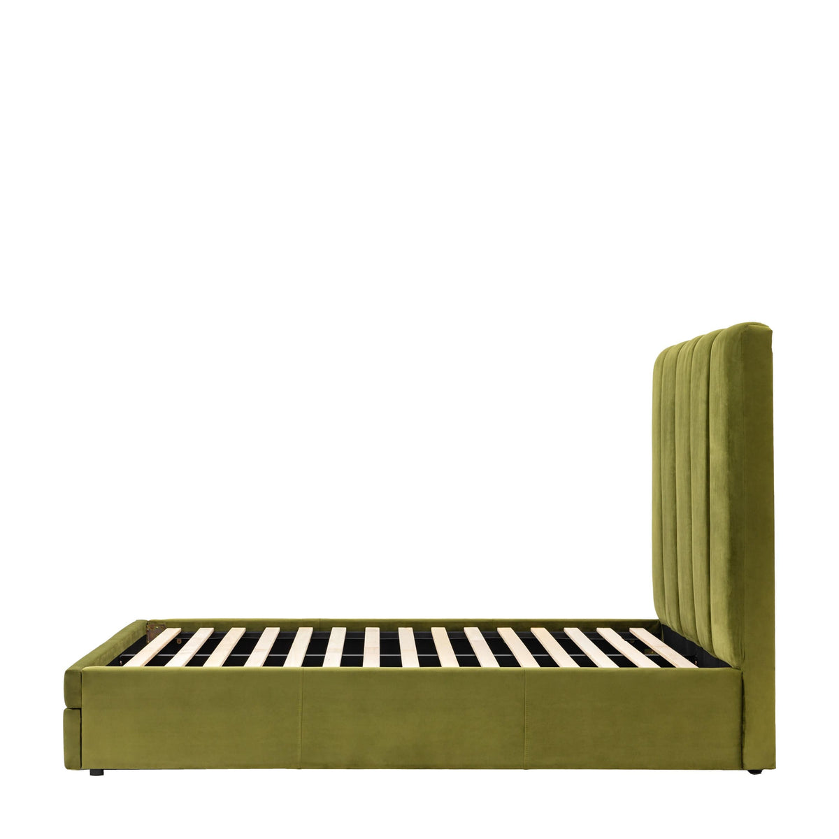 Denton King Bed Olive.