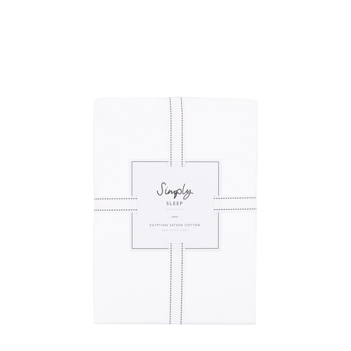 Bodhi Sleeping Egyptian Cotton Deep Fitted Sheet Single House of Isabella UK