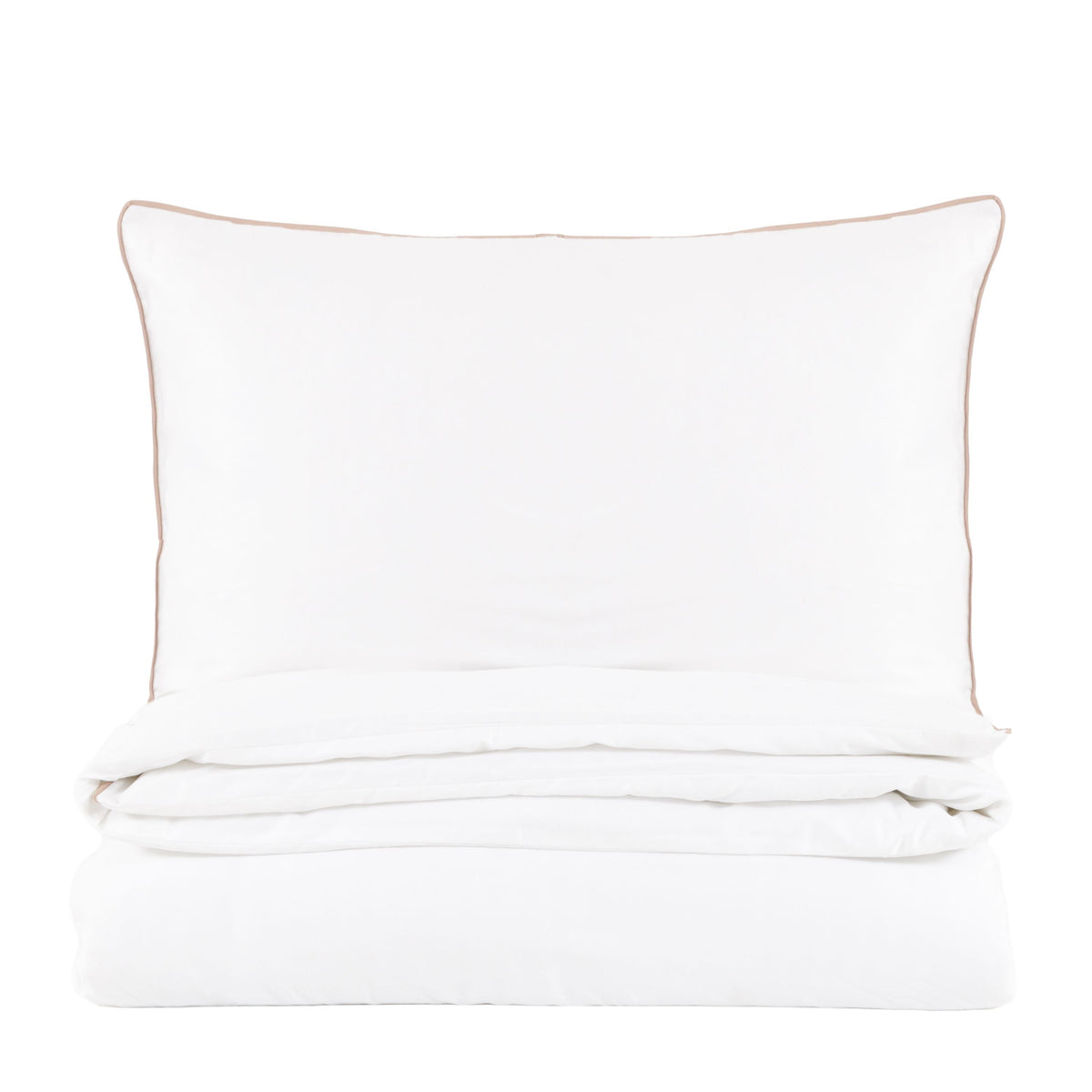 Bodhi Sleeping Egyptian Cotton Piped Duvet Cover Set Double House of Isabella UK