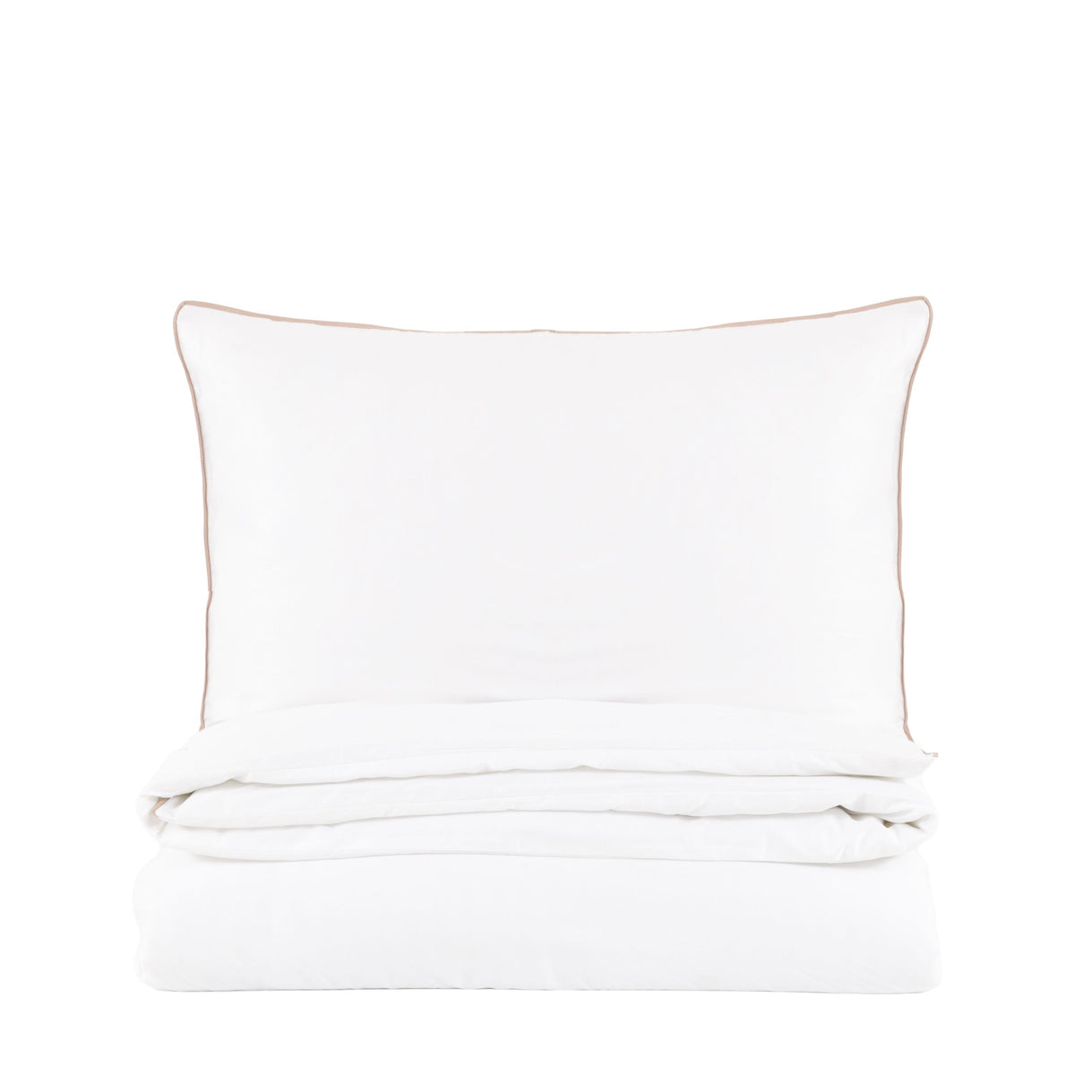 Bodhi Sleeping Egyptian Cotton Piped Duvet Cover Set King House of Isabella UK