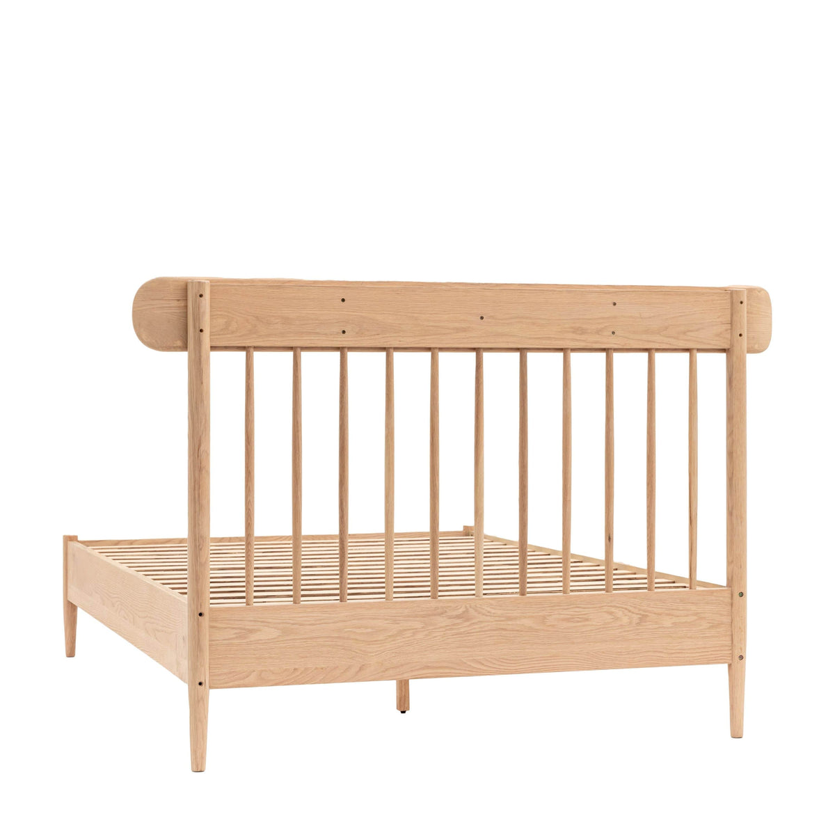 Bodhi Sleeping Hatter King Spindle Bed Natural House of Isabella UK