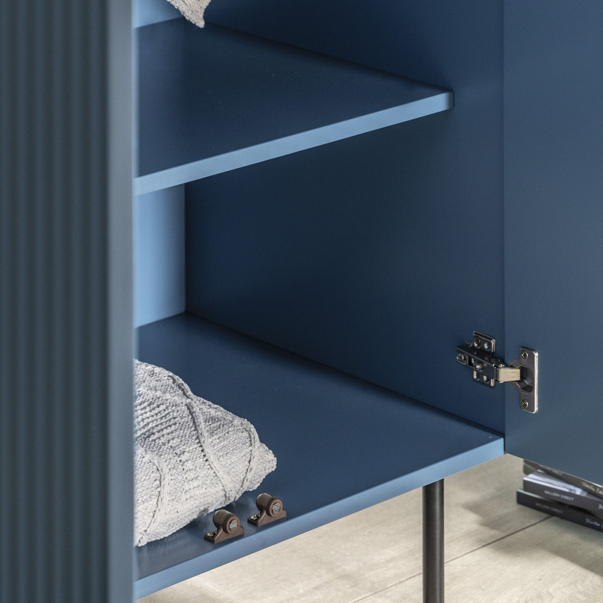 Laindon 2 Door Wardrobe Blue 520x850x1780mm.