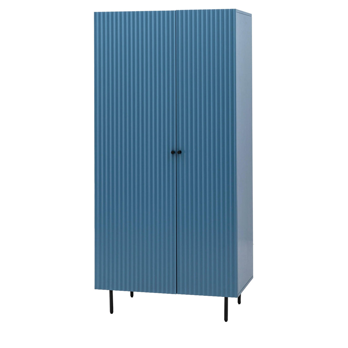 Laindon 2 Door Wardrobe Blue 520x850x1780mm.