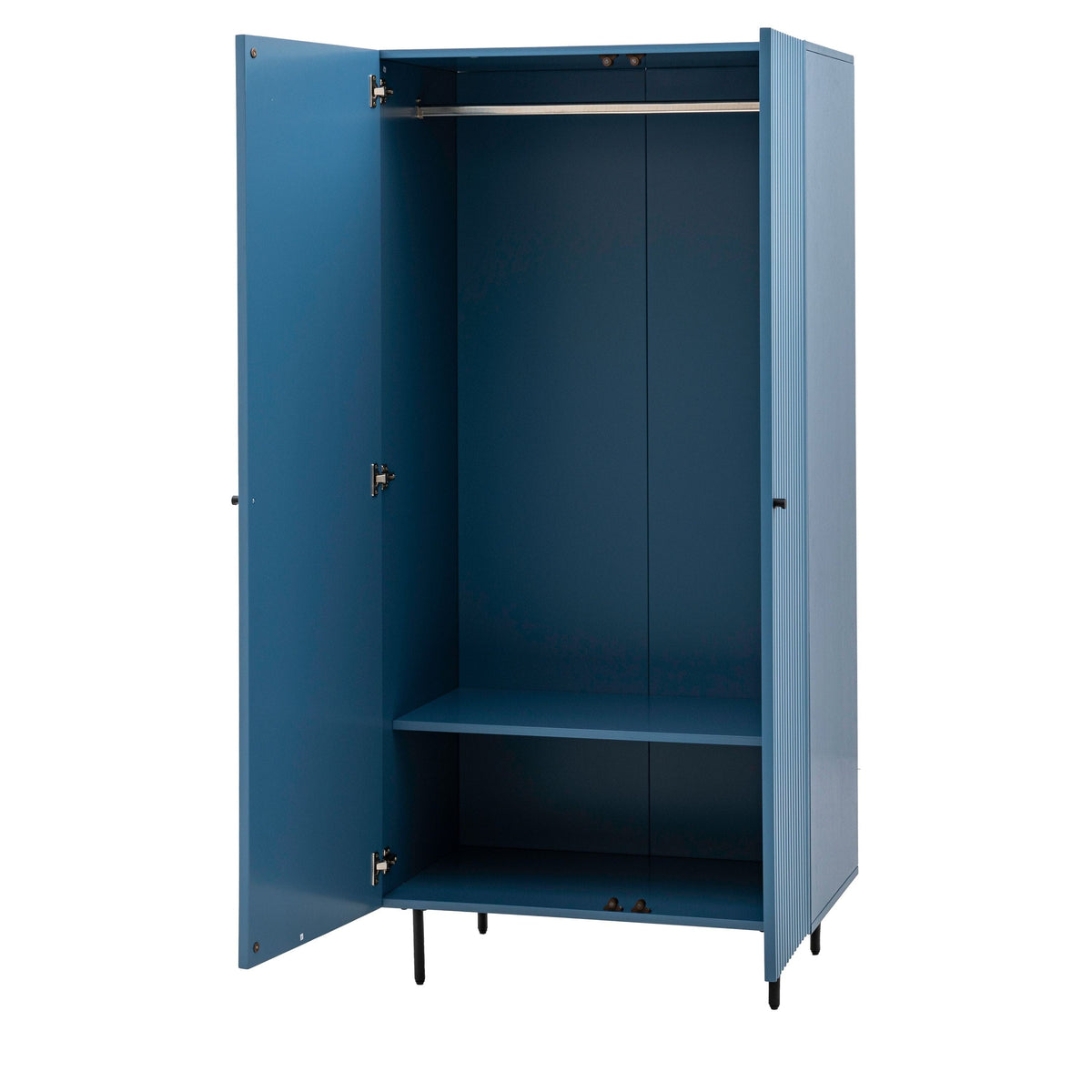 Laindon 2 Door Wardrobe Blue 520x850x1780mm.