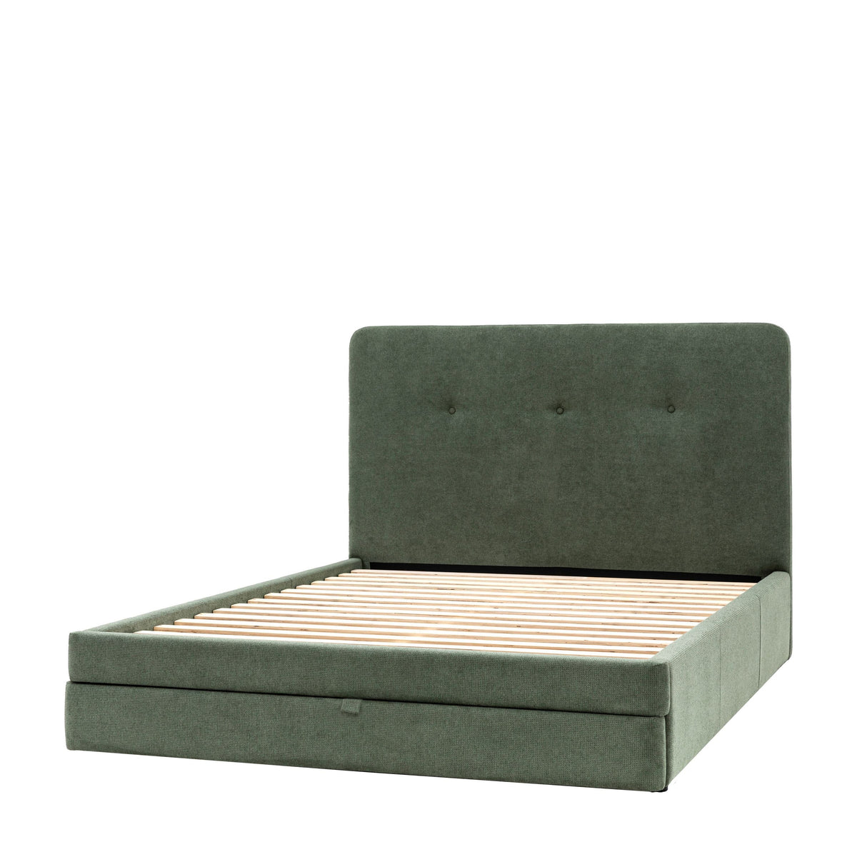 Marlowe 2 Drawer Bedstead King Green.