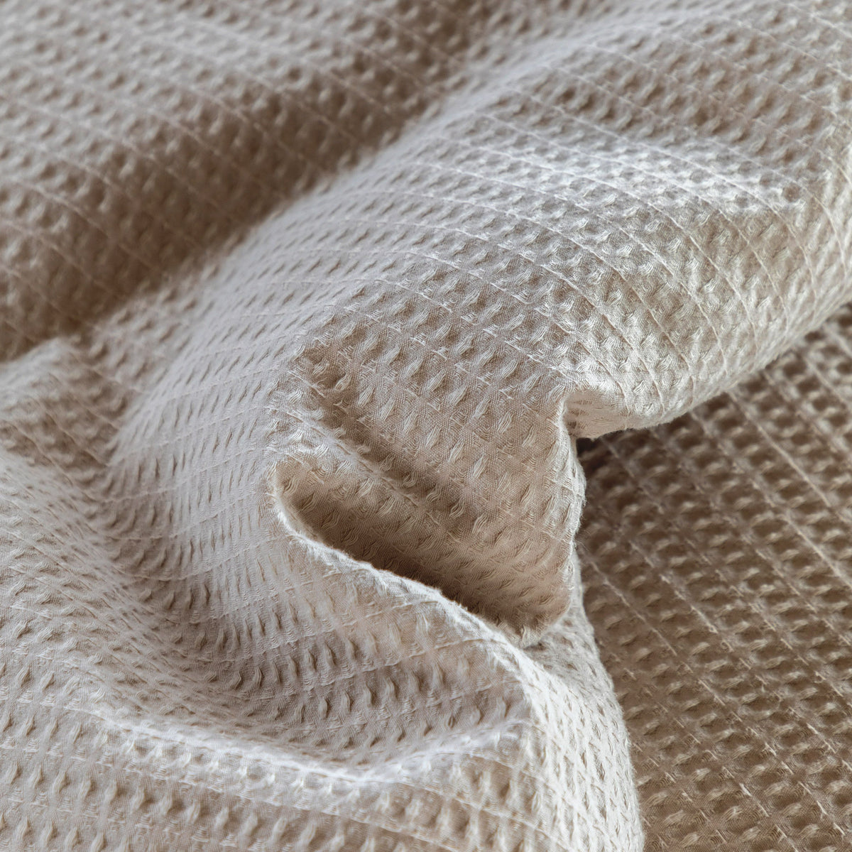 Bodhi Sleeping Mira Jacquard Quilt Cover Set Taupe Single House of Isabella UK