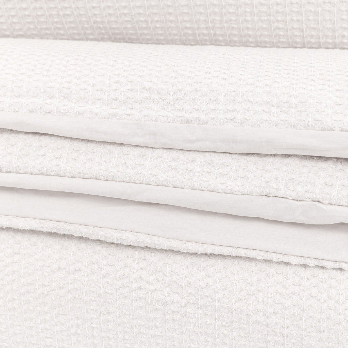 Bodhi Sleeping Mira Jacquard Quilt Cover Set White Single House of Isabella UK