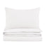 Bodhi Sleeping Mira Jacquard Quilt Cover Set White Single House of Isabella UK