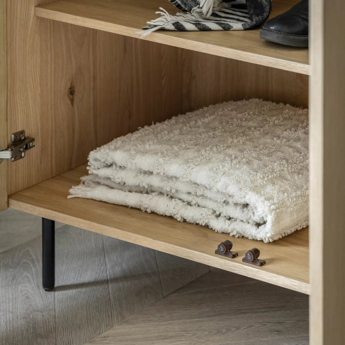 Netham 2 Door Wardrobe Natural 520x850x1780mm.