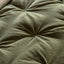 Bodhi Sleeping Opulent Velvet Bedspread Green House of Isabella UK