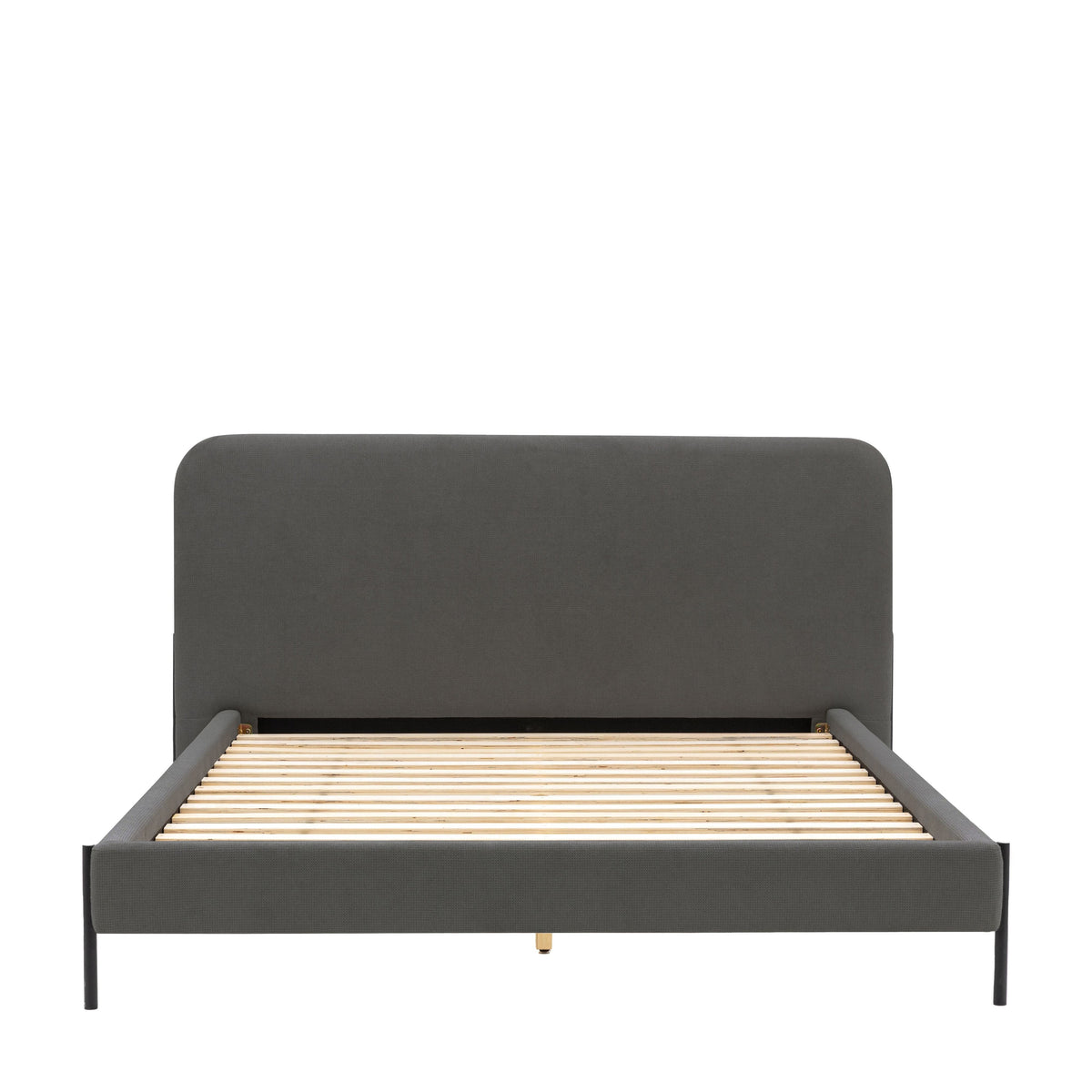 Oslo Double Bedstead Warm Grey.