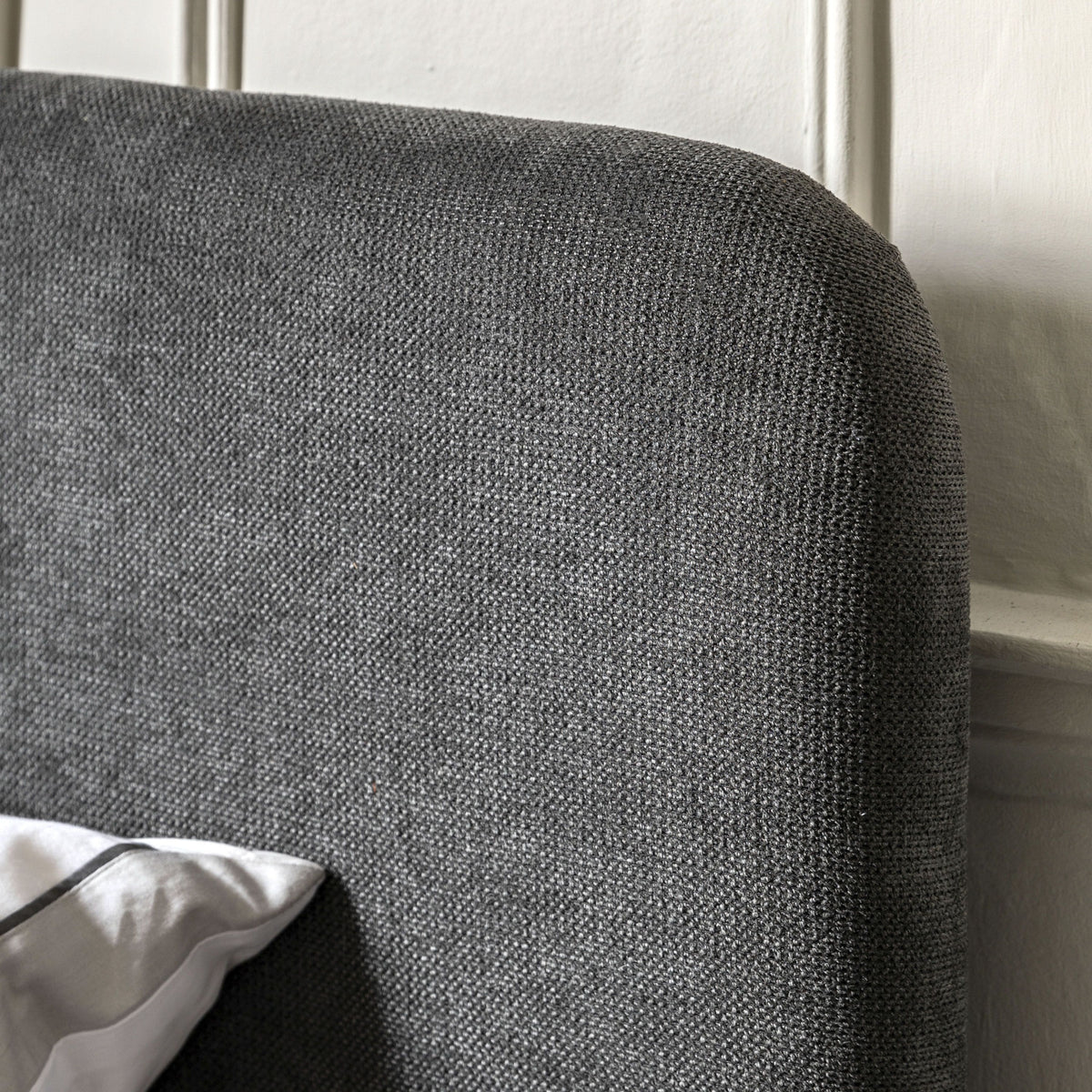 Oslo King Bedstead Warm Grey.