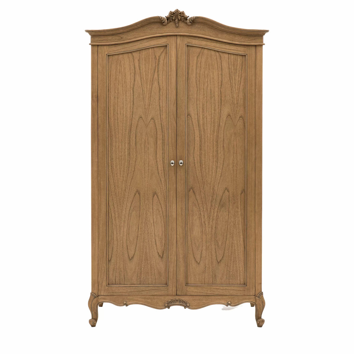Pedwell 2 Door Wardrobe Weathered 2050x1190x650mm.