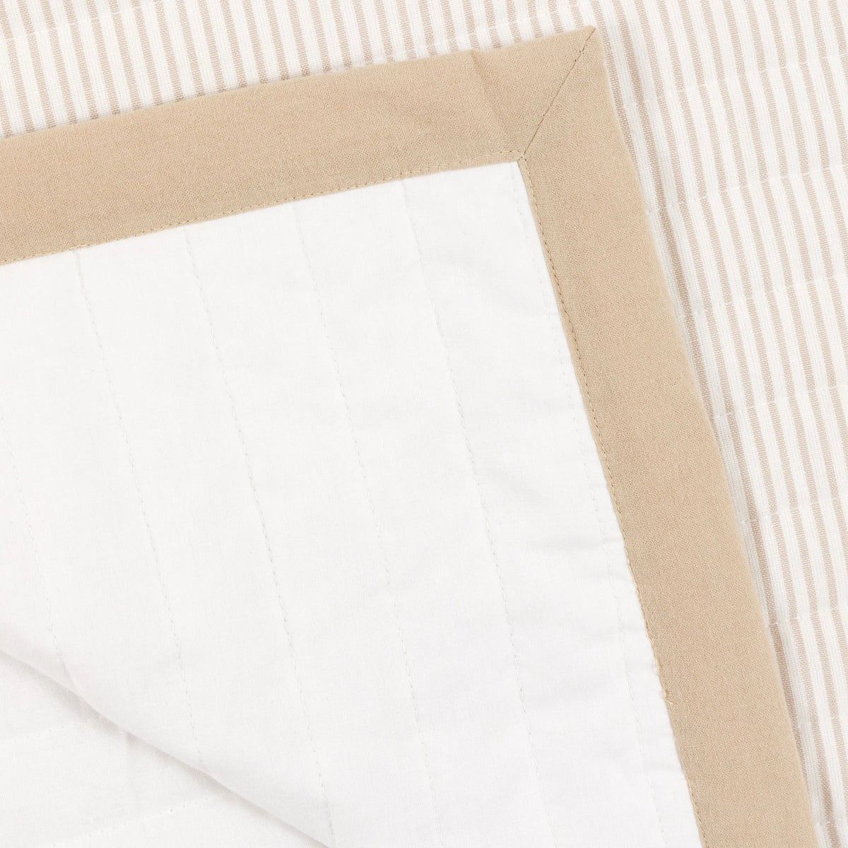 Bodhi Sleeping Serene Quilted Bedspread Oatmeal House of Isabella UK