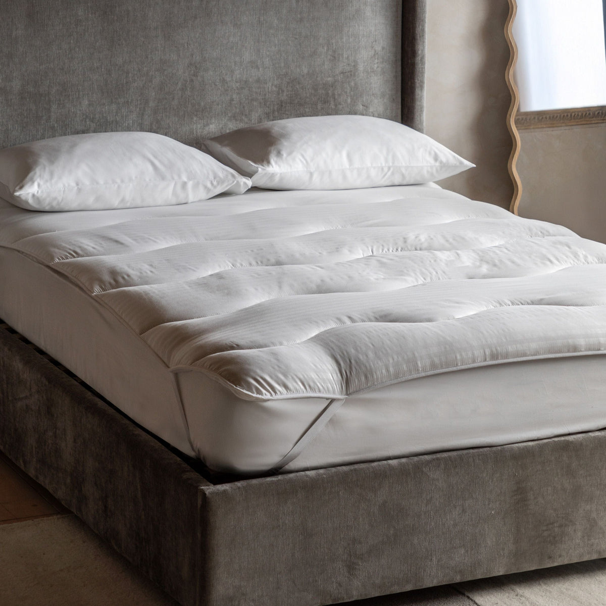 Bodhi Sleeping Simply Sleep Anti Allergy Mattress Topper Single House of Isabella UK