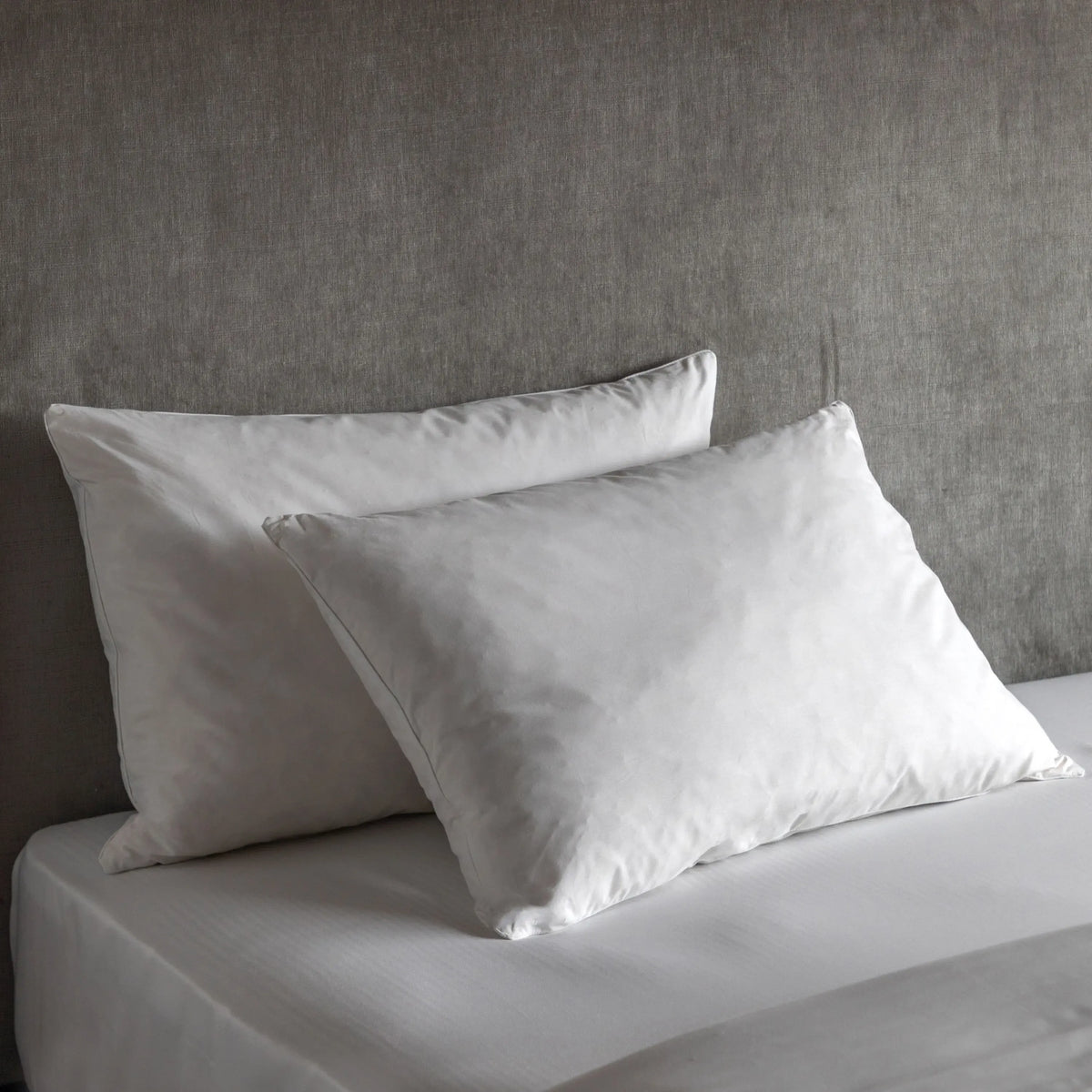 Bodhi Sleeping Simply Sleep Duck Feather Pillow Pair House of Isabella UK