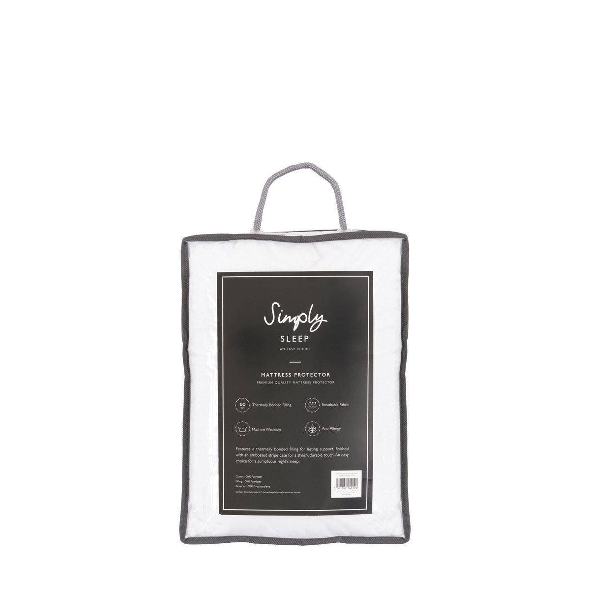 Bodhi Sleeping Simply Sleep Mattress Protector Superking House of Isabella UK