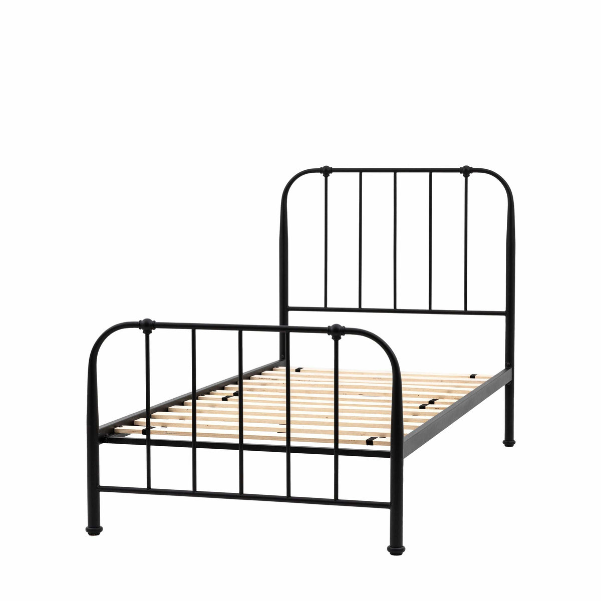 Upton 3' Bedstead Black.