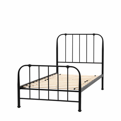 Bodhi Sleeping Upton 3' Bedstead Black House of Isabella UK