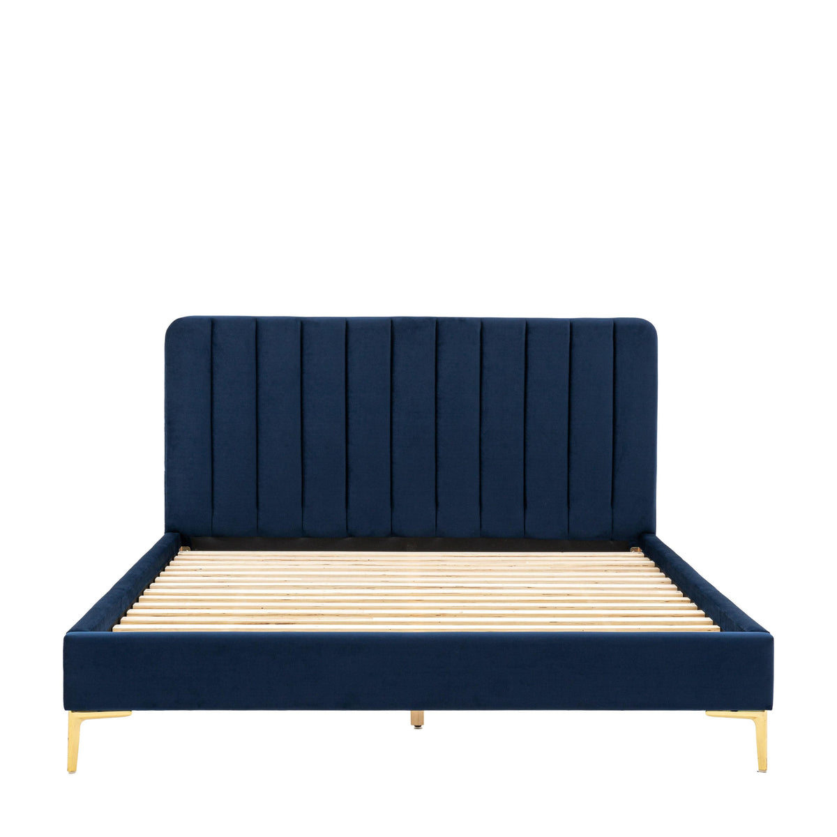 Wilton 4'6 Bedstead Indigo.