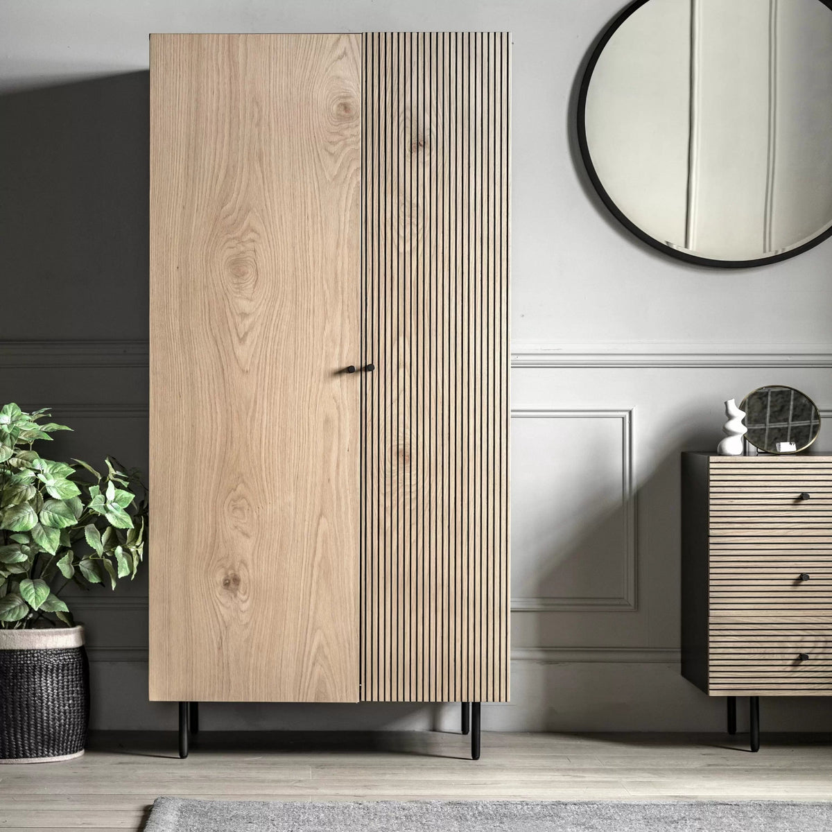 Woollard 2 Door Wardrobe 520x850x1780mm.