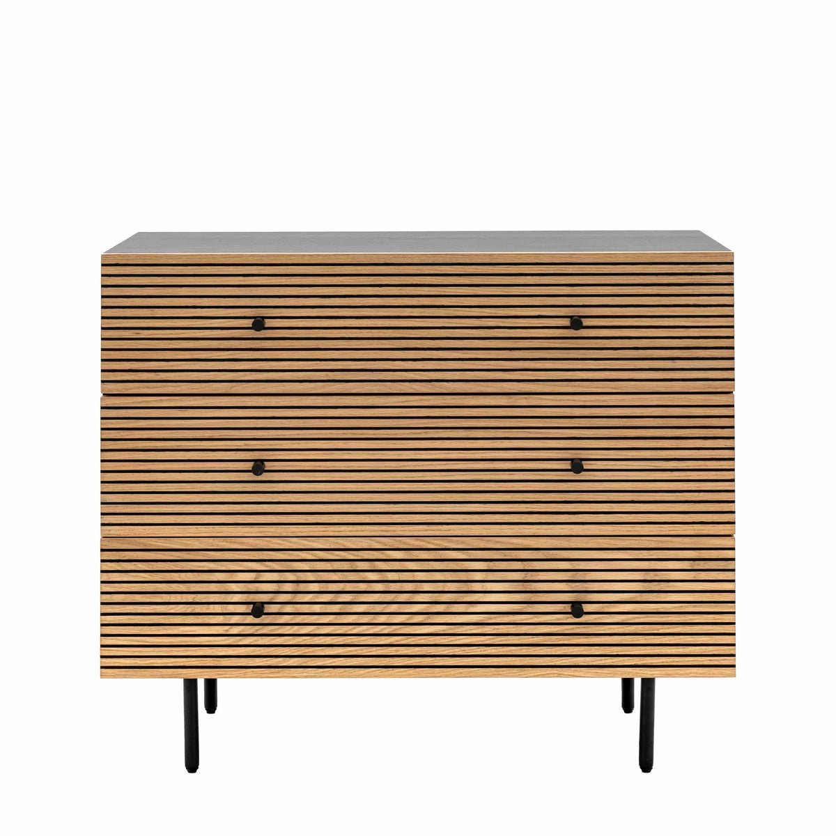 Woollard 3 Drawer Chest 400x900x750mm.