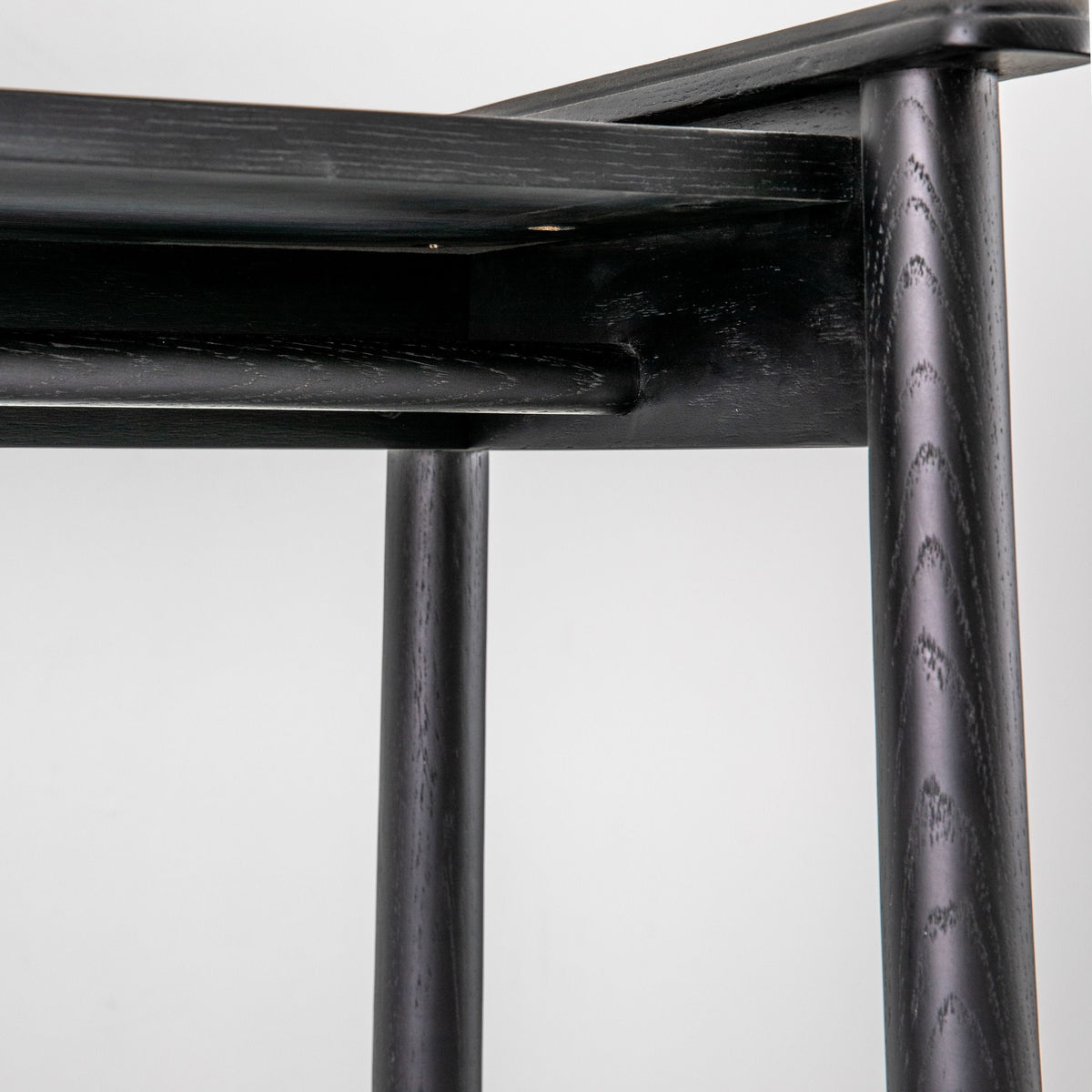 Wycombe Open Wardrobe Black.