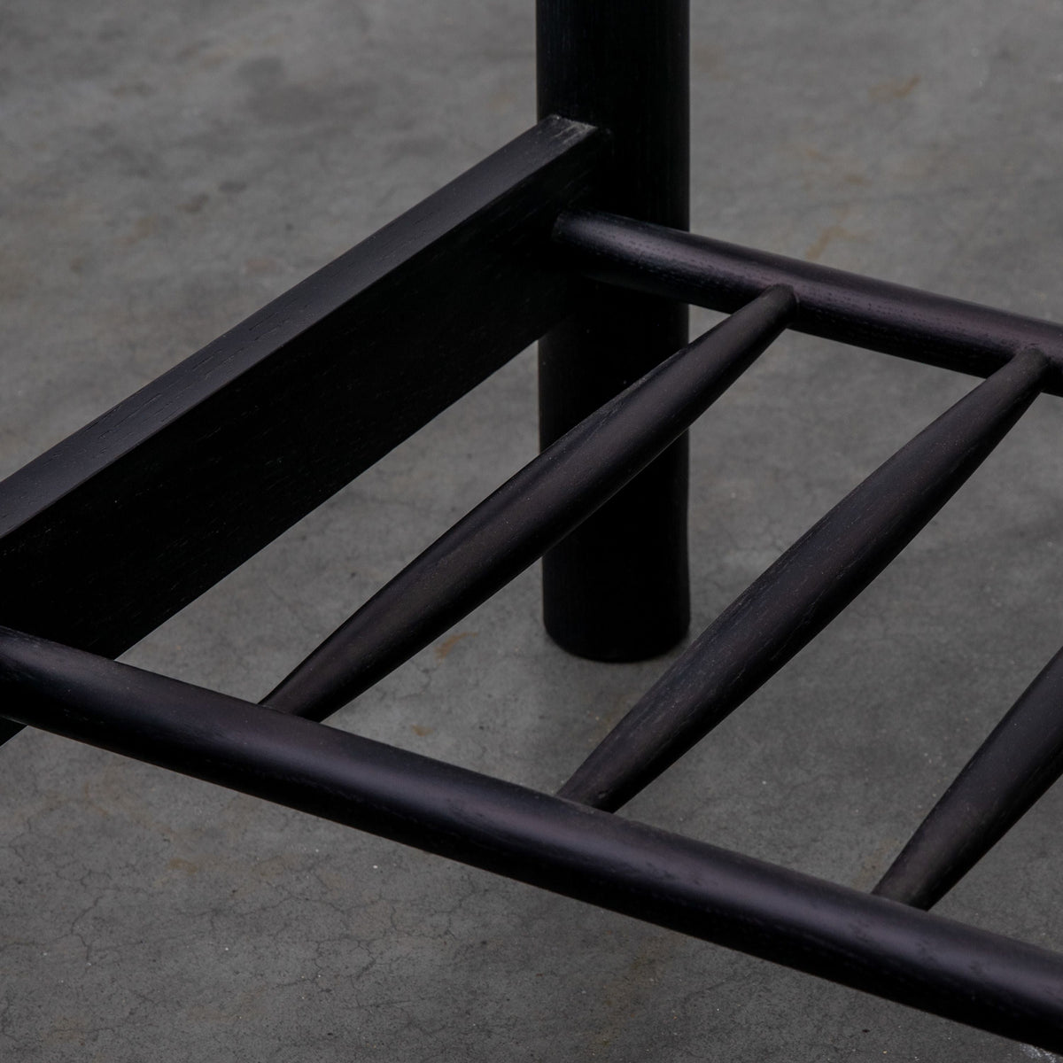 Wycombe Open Wardrobe Black.