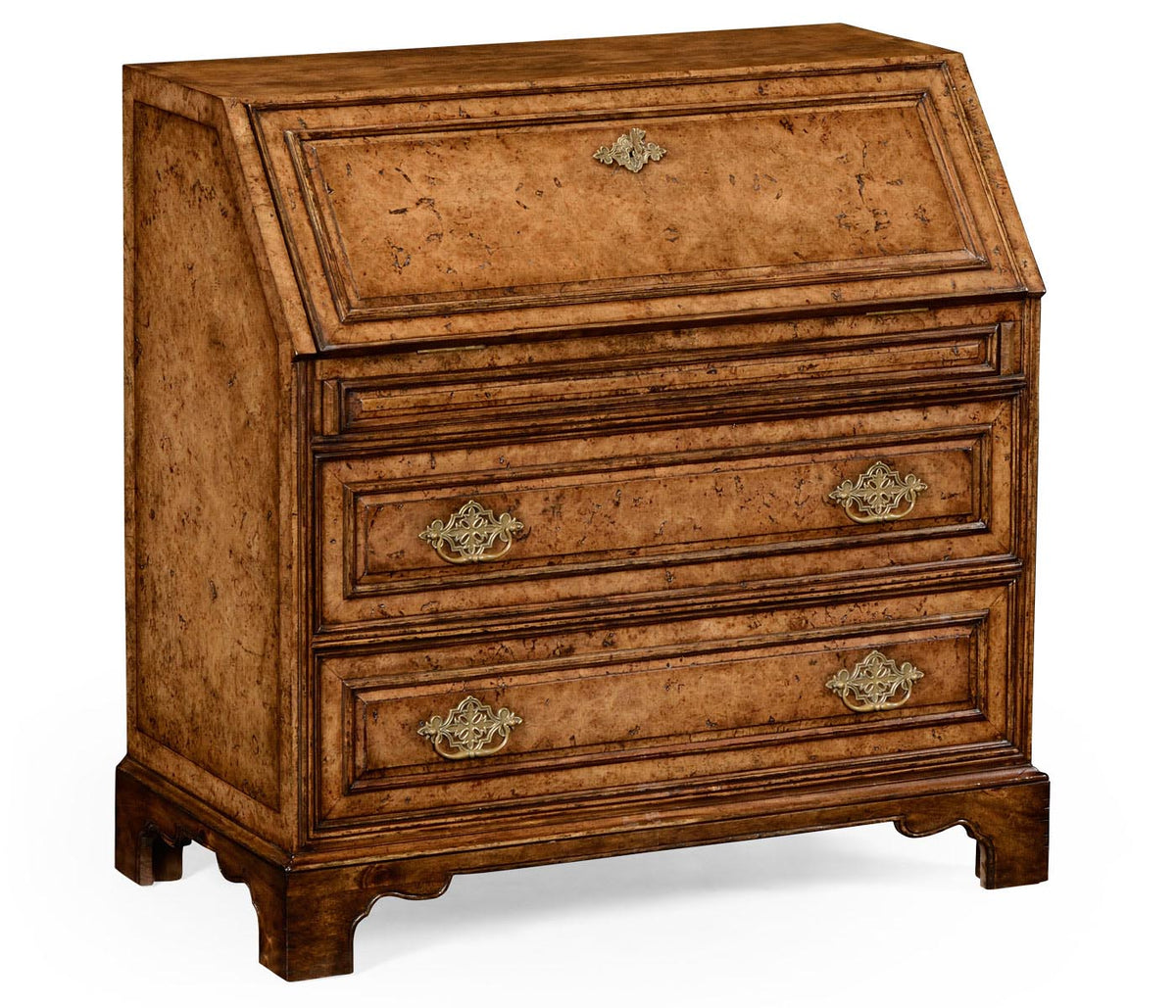 Bureau Base Cabinet Queen Anne