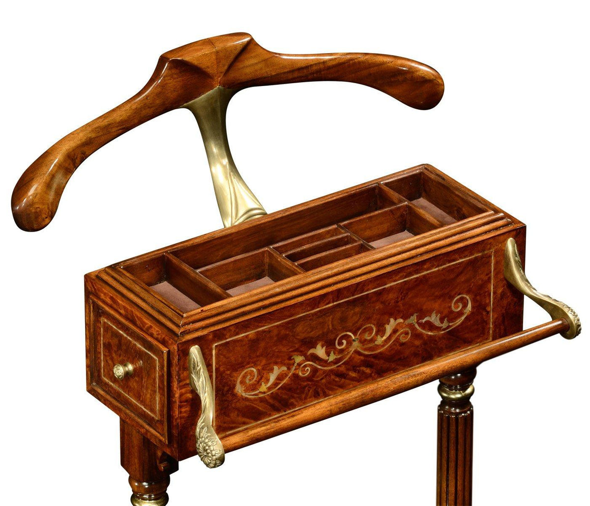 Valet Stand Victorian Mother of Pearl