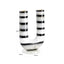 Candle holder River black/white