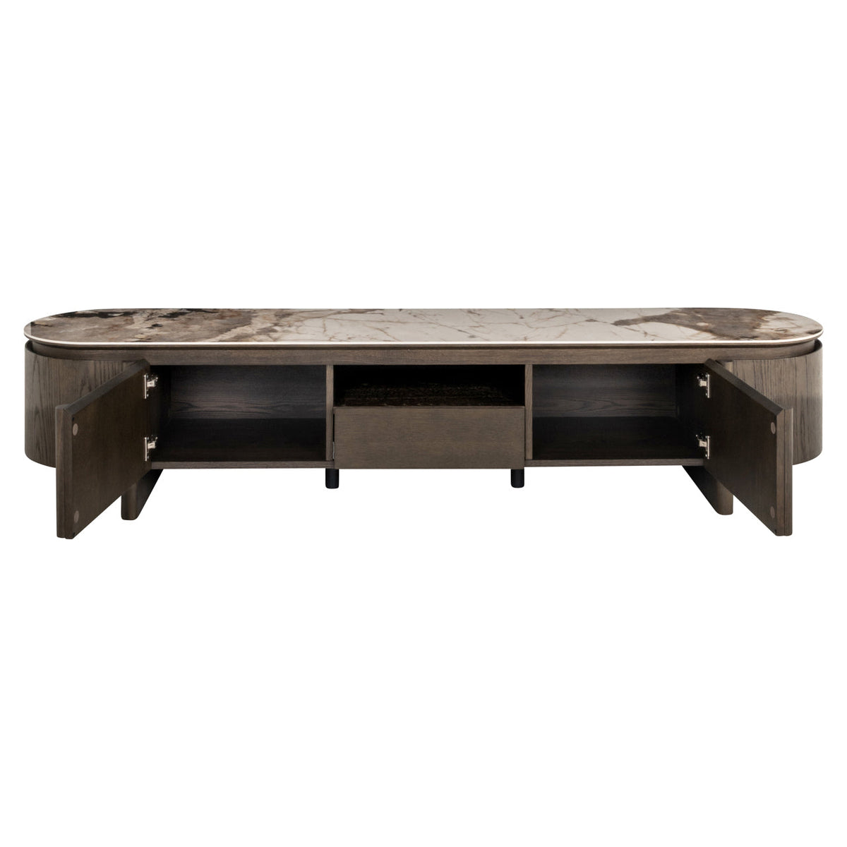 TV cabinet Langford brown 