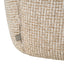 Dining chair Chase cream blockweave swivel