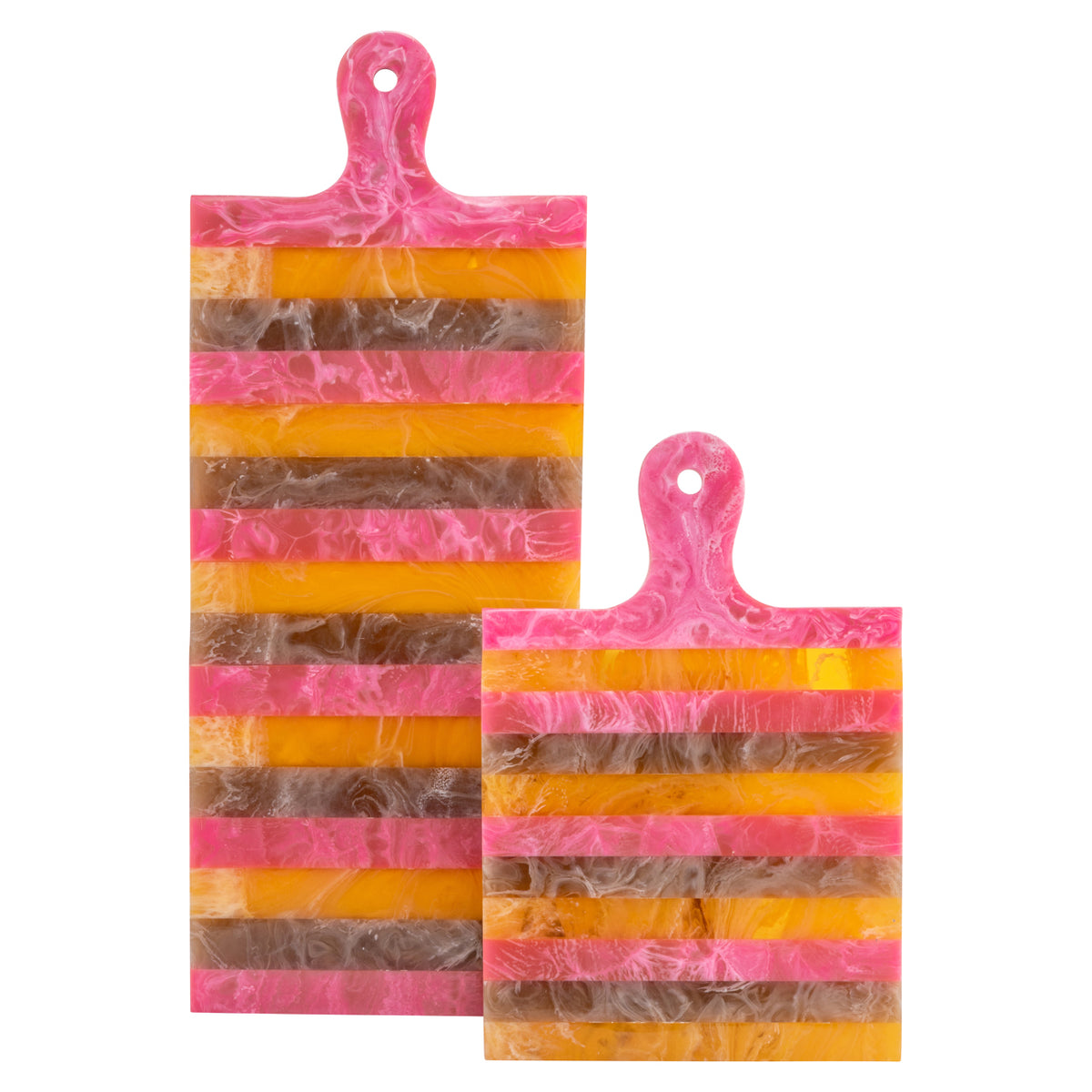 Tray Cindy pink/orange - serving board small