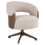 Dining chair Pollux lodge desert walnut - swivel