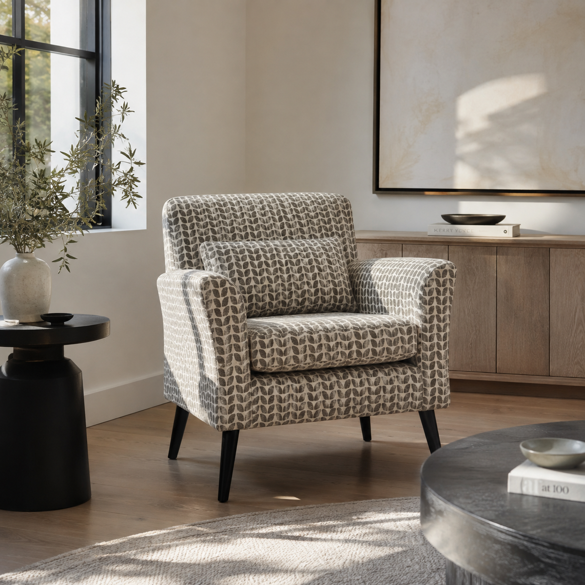 Warnborough Club Chair - Grey