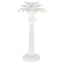 Candle holder Palma white large