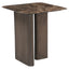 End table Castello Smoked charchoal marble top