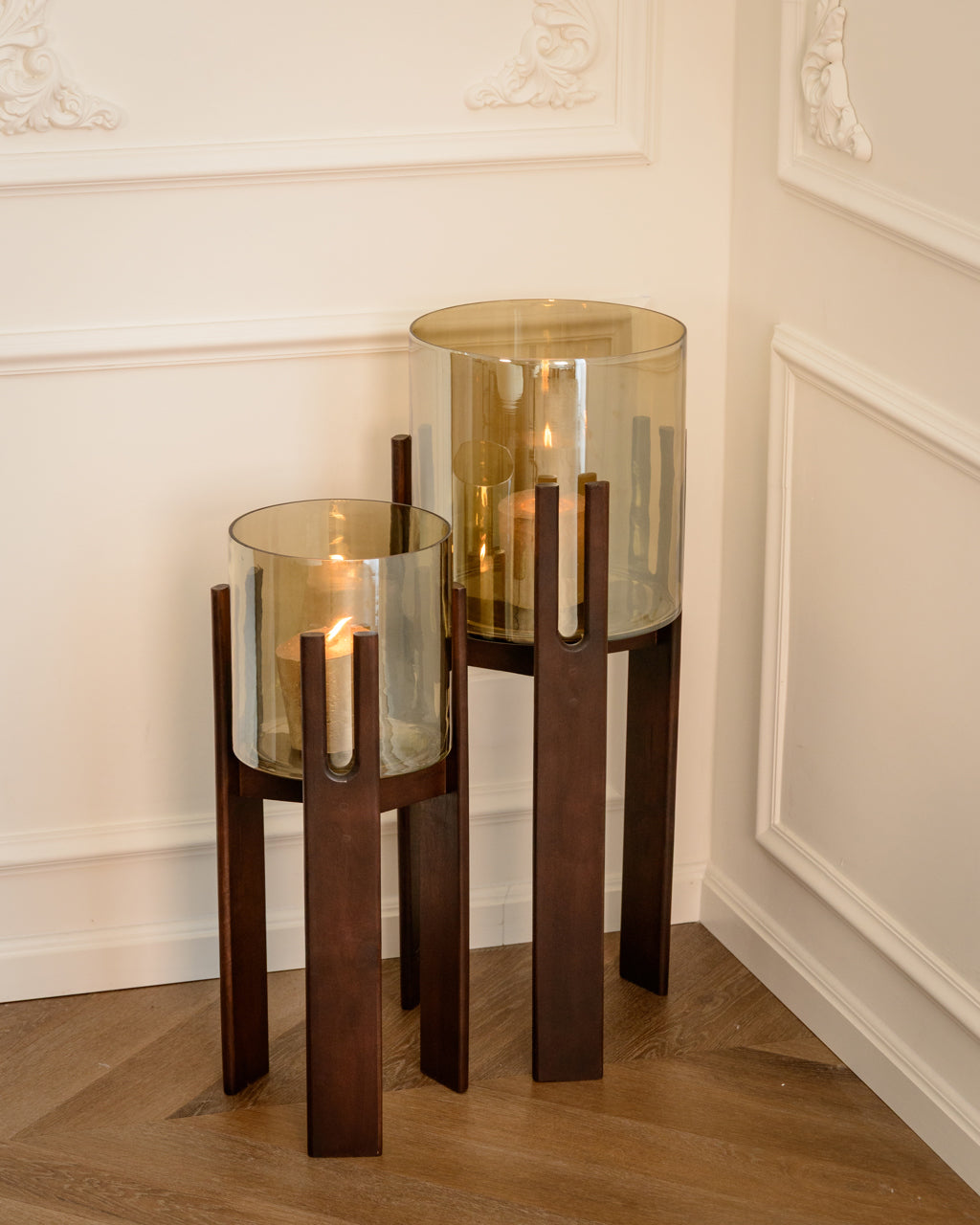 Hurricane light Paige walnut small