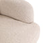 Lounge chair Kagney biscotti swivel