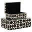 Storage box Vivian black small