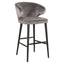 Bar stool Indigo stone velvet