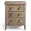 Caldera Three Drawer Bedside Table