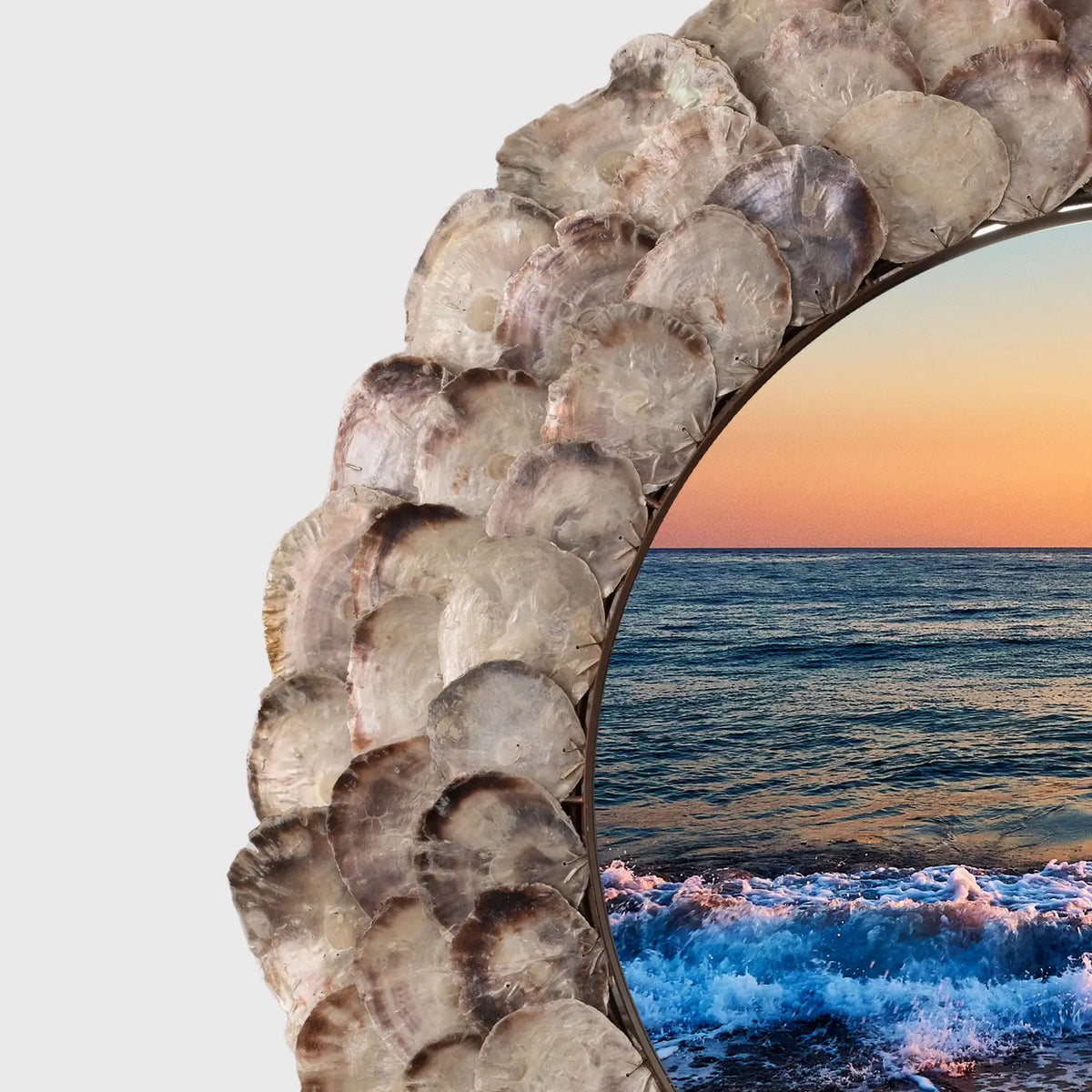 Capiz Shell Mirror 130cm