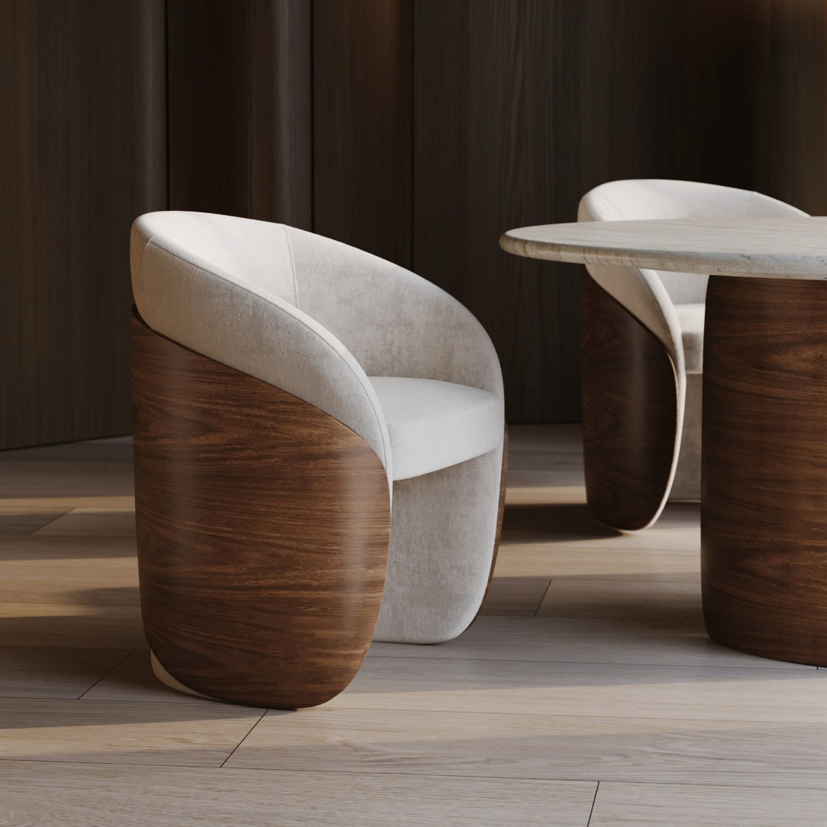 Caracole Dining Fleur Dining Table 152cm House of Isabella UK