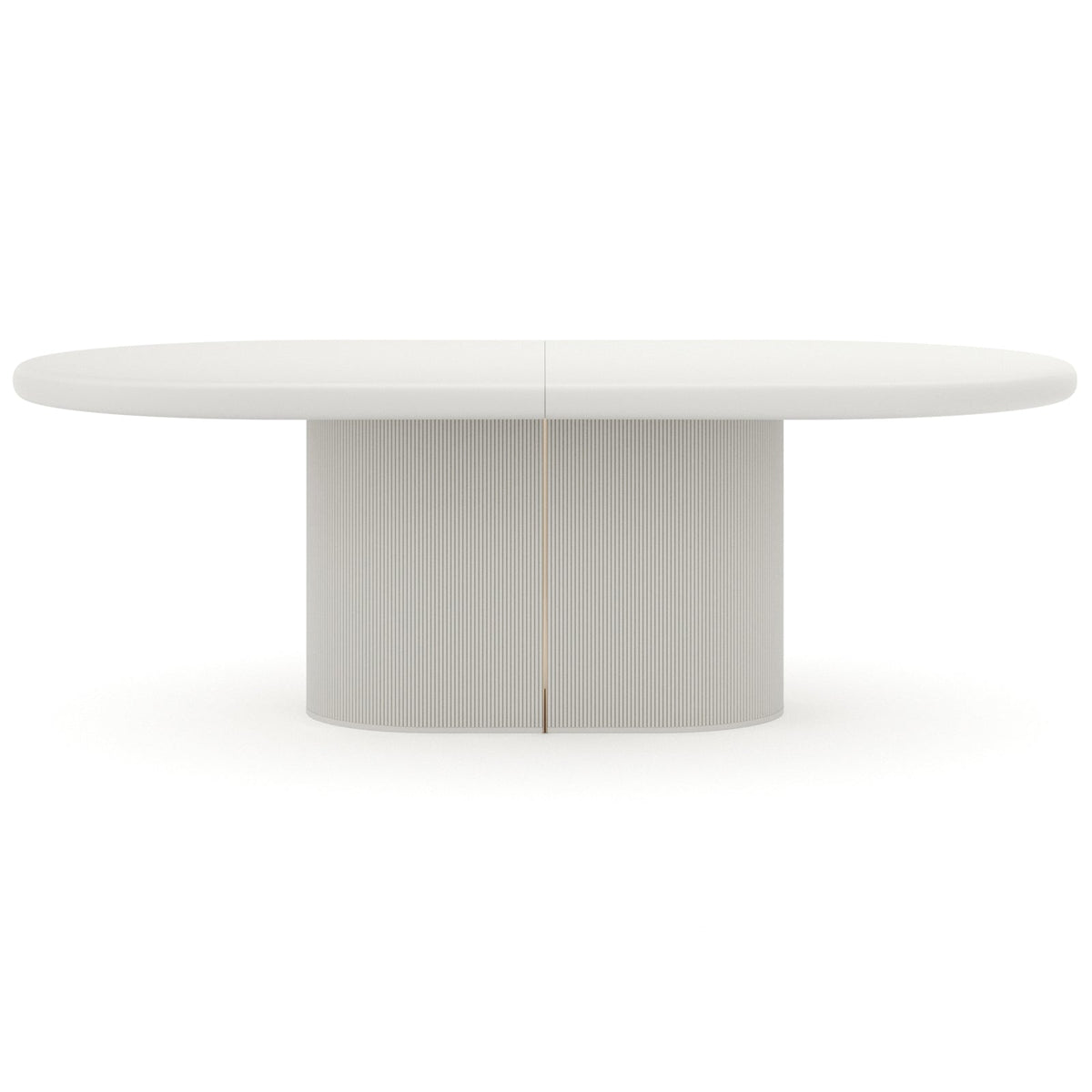 Caracole Dining Love Extending Dining Table in Matte Pearl House of Isabella UK
